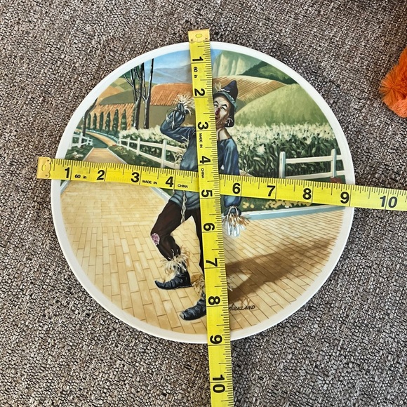 ❣️ Knowles Wizard Of Oz -If I Only Had A Brain Limited Edition Plate❣️ - Picture 4 of 4